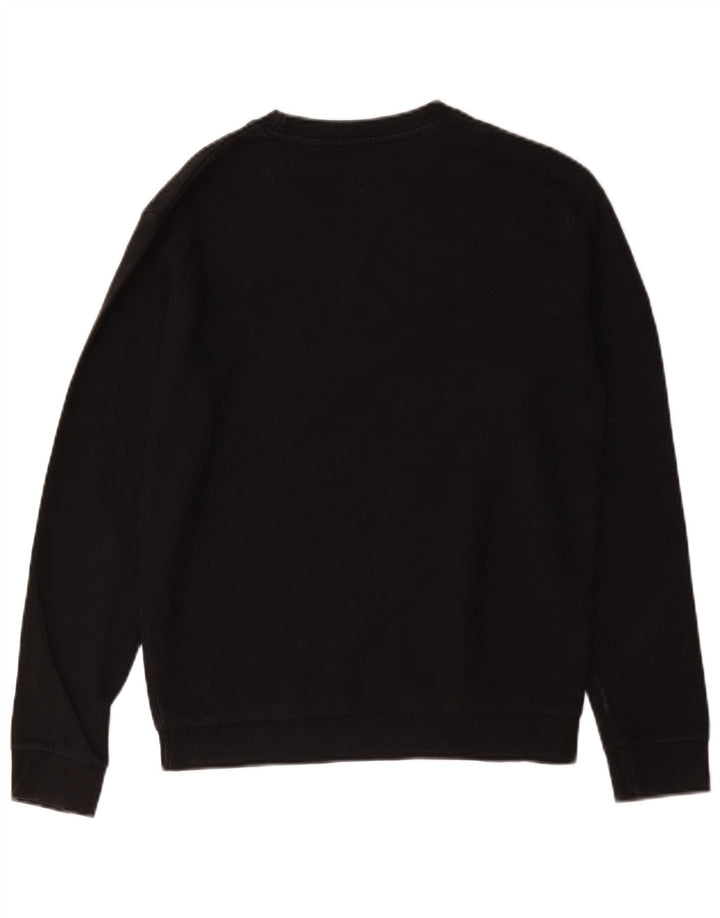 Zara Moletom Masculino Jumper Pequeno Algodão Preto