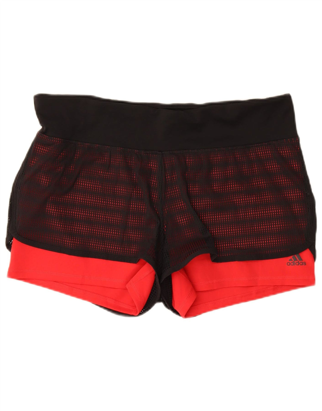 Shorts esportivos femininos ADIDAS Climalite UK 20/22 XL preto poliéster