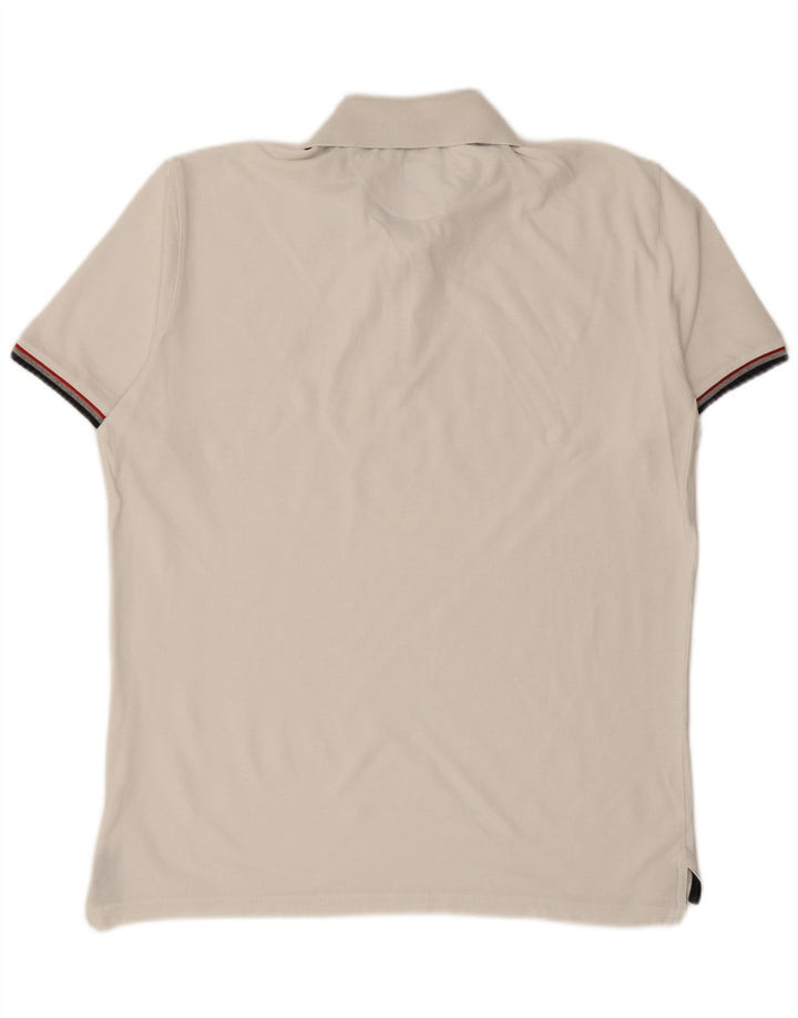 Camisa polo masculina CHAMPION grande branca