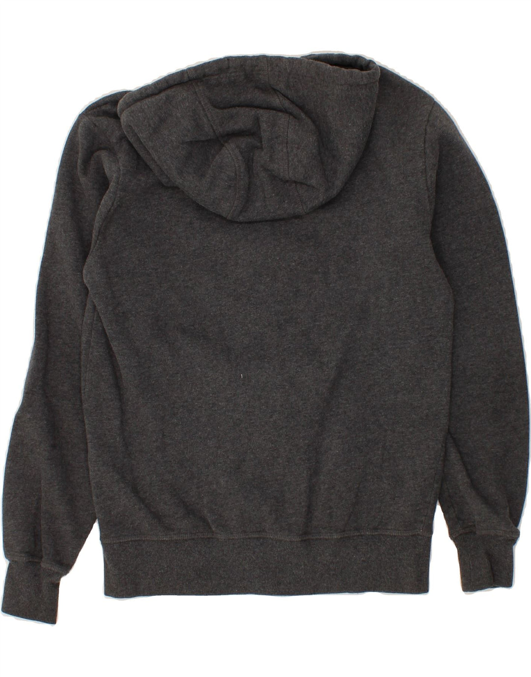 ELLESSE Womens Zip Hoodie Sweater UK 14 Medium Grey Vintage Ellesse and Second-Hand Ellesse from Messina Hembry 
