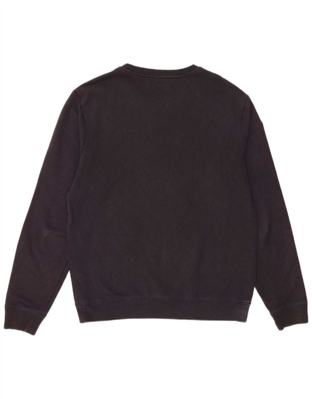 ALL SAINTS moletom masculino jumper médio algodão preto