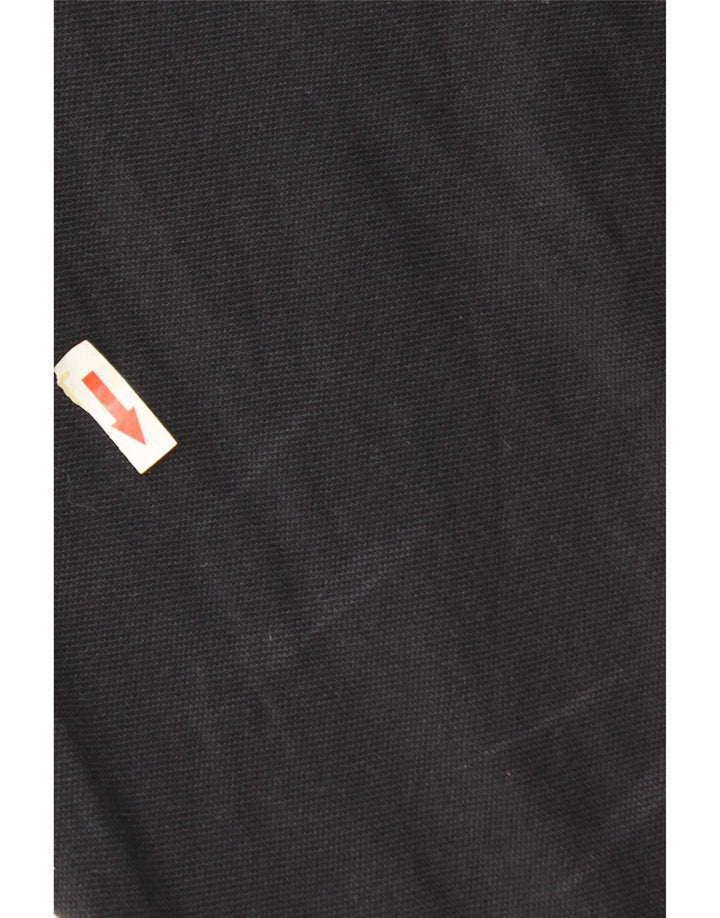 Camisa polo masculina Nike grande algodão preto