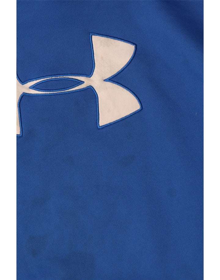 Suéter gráfico com capuz Under Armour Boys 13-14 anos azul