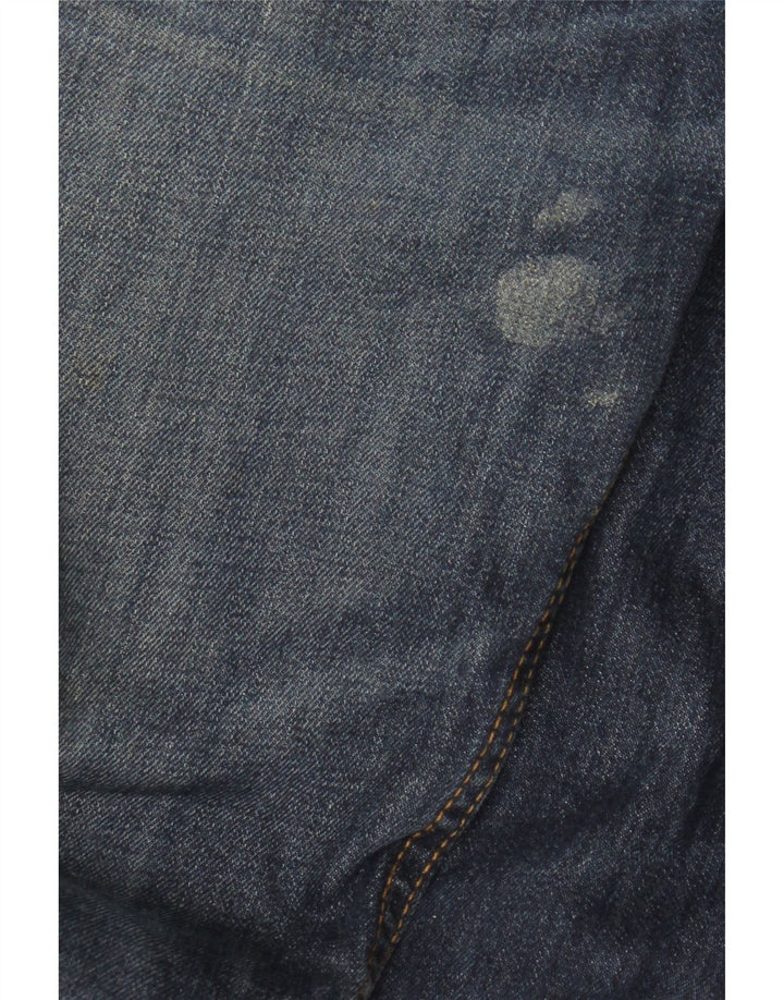 Levi's Masculino 514 Straight Jeans W32 L30 Azul Marinho Algodão