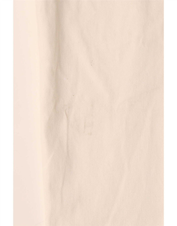 Calça Chino Reta Masculina Zara Pequena W30 L29 Branco
