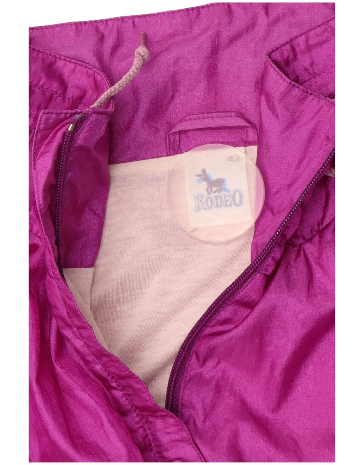 Rodeo Womens Oversized Treino Top Jacket EU 42 Grande Poliamida Rosa