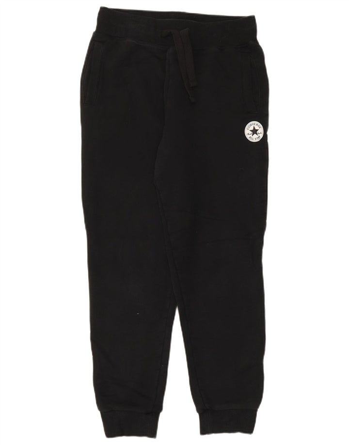 Calça de treino masculina Converse Joggers médio algodão preto
