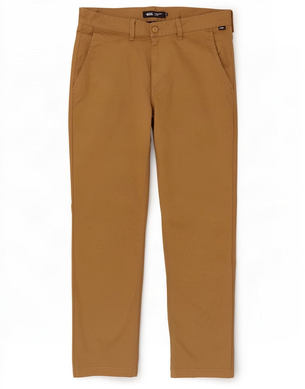 Calça Vans Masculina Slim Fit Chino W32 L27 Algodão Bege