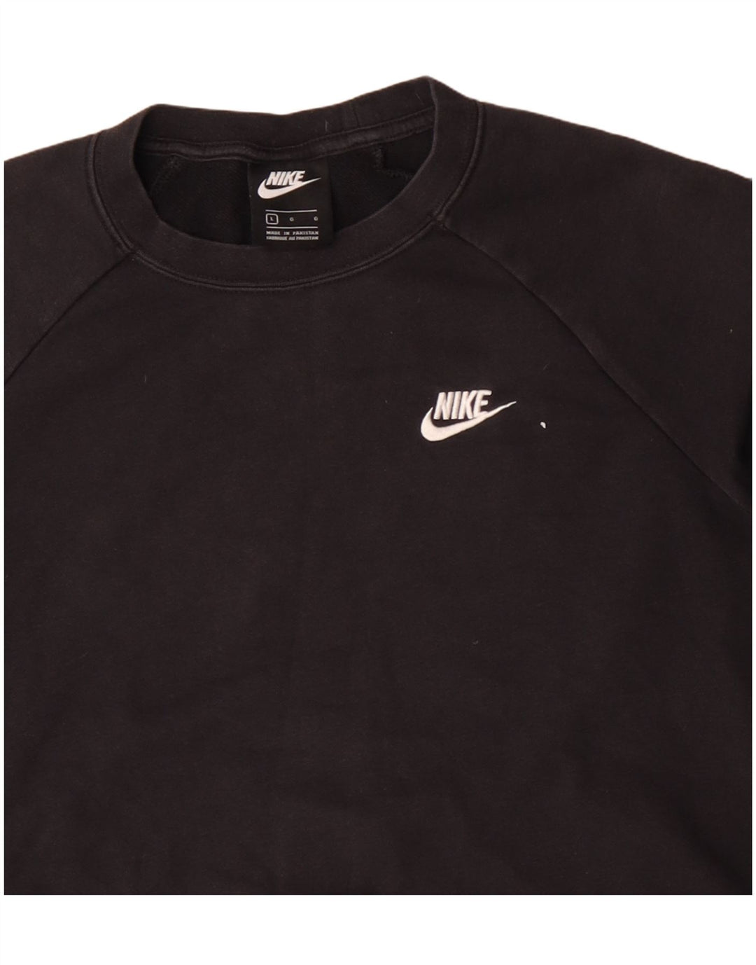 Nike moletom masculino jumper grande algodão preto