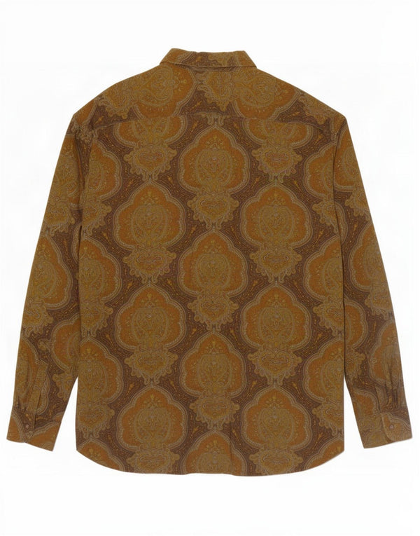 Camisa masculina Bananarama XL marrom Paisley
