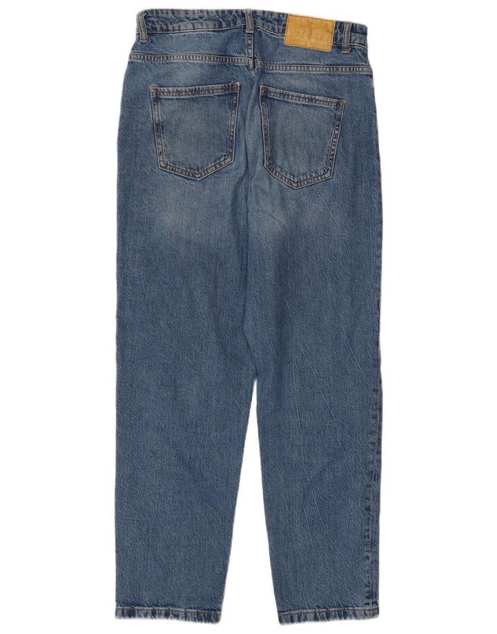 Calça jeans feminina cintura alta Zara EU 40 médio W30 L28 azul