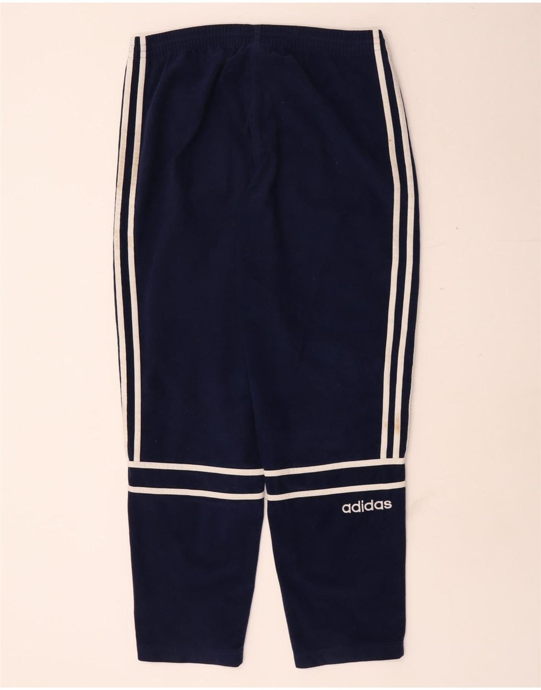 Calça de treino masculina Adidas grande azul marinho