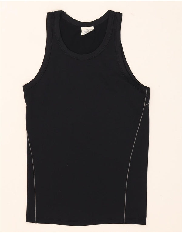 Calvin Klein Mens Colete Top Médio Poliéster Preto