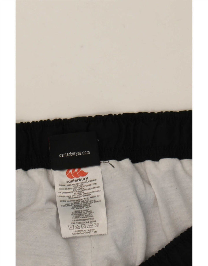 Calça corta-vento masculina Canterbury 2XL poliéster preto