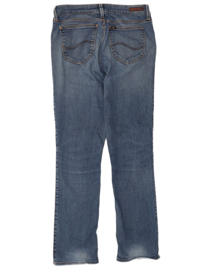 Lee Mens Marion Straight Jeans W31 L31 Azul Algodão