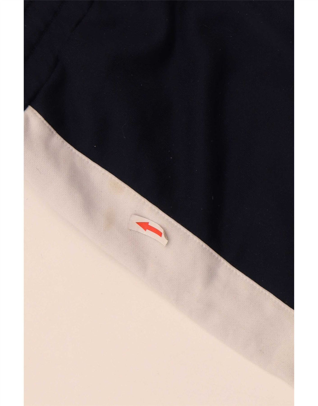 Calça de treino masculina Fila médio azul marinho colorblock poliéster