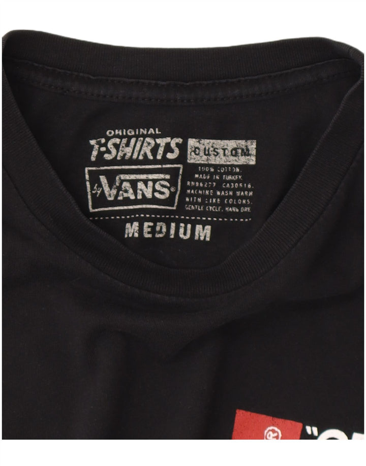 Camiseta Vans Masculina Graphic Top Médio Algodão Preto