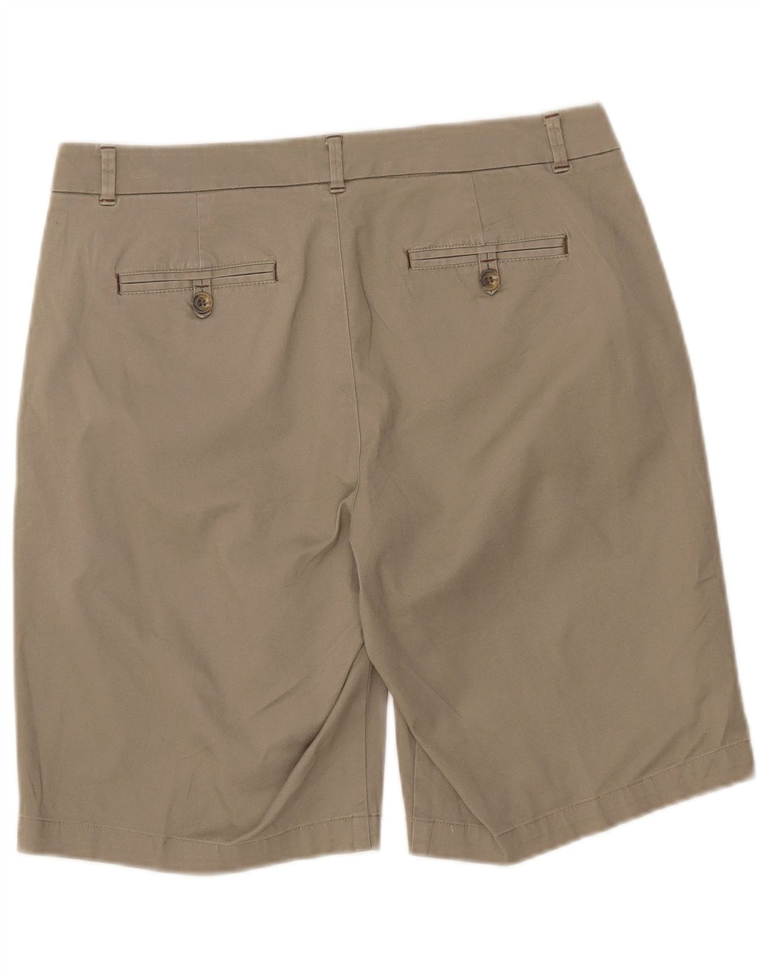 Shorts femininos DOCKERS Favorite Fit Chino US 8 Médio W32 Algodão Bege