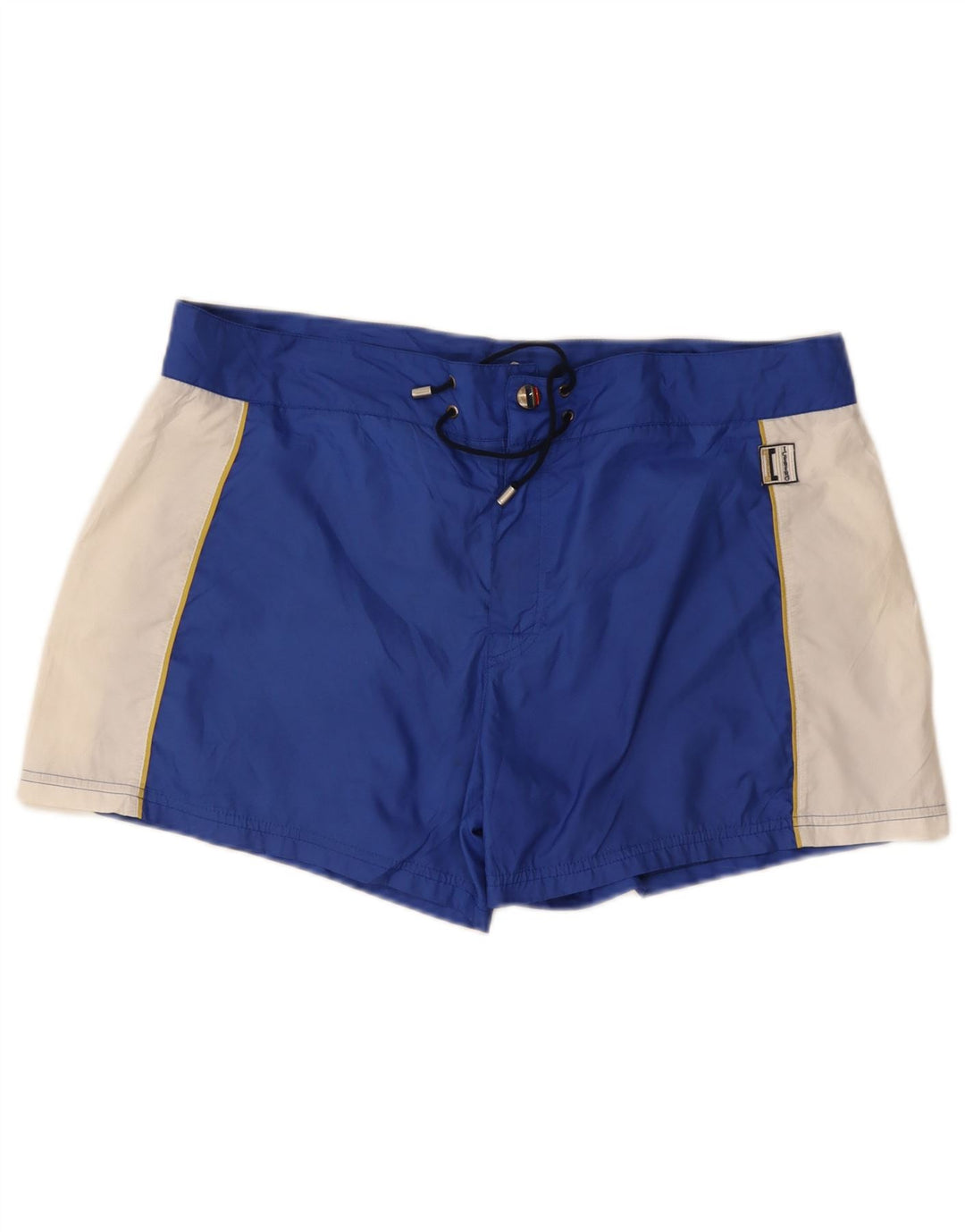 Shorts de natação masculino Iceberg 2XL poliéster azul Colourblock