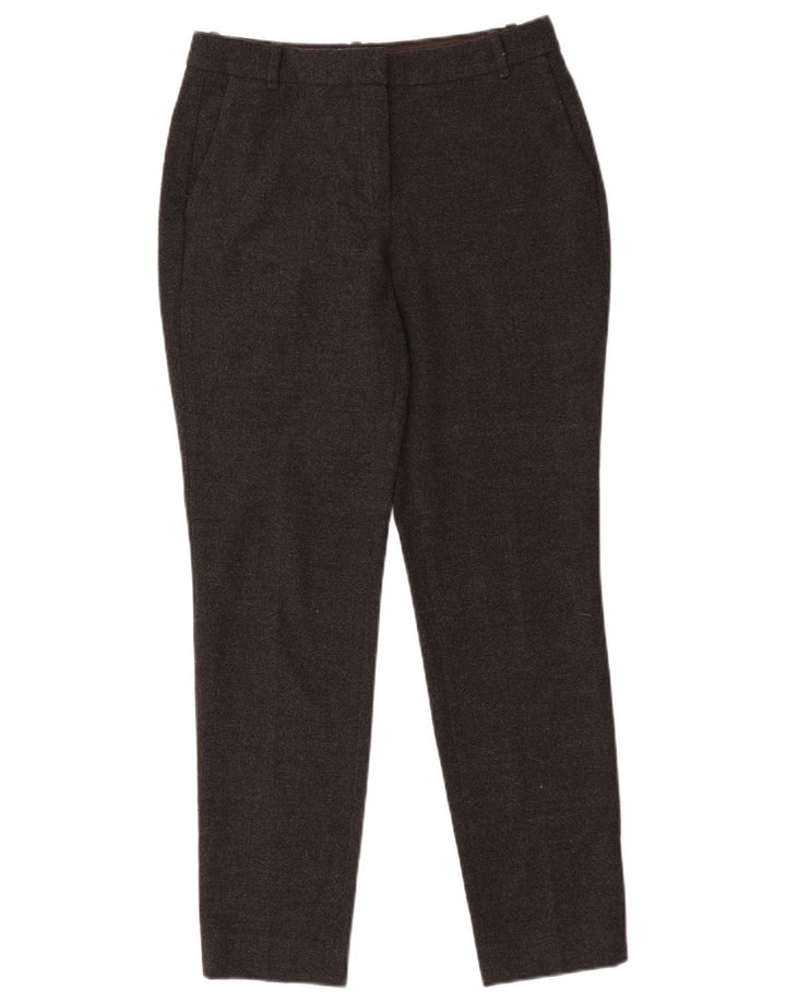 Calça Chino Slim Feminina Massimo Dutti EU 38 Pequeno W30 L29 Poliéster Cinza