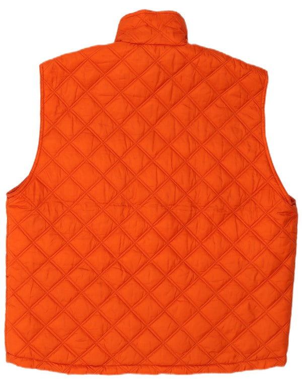 Colete acolchoado masculino INVICTA UK 42 XL poliamida laranja