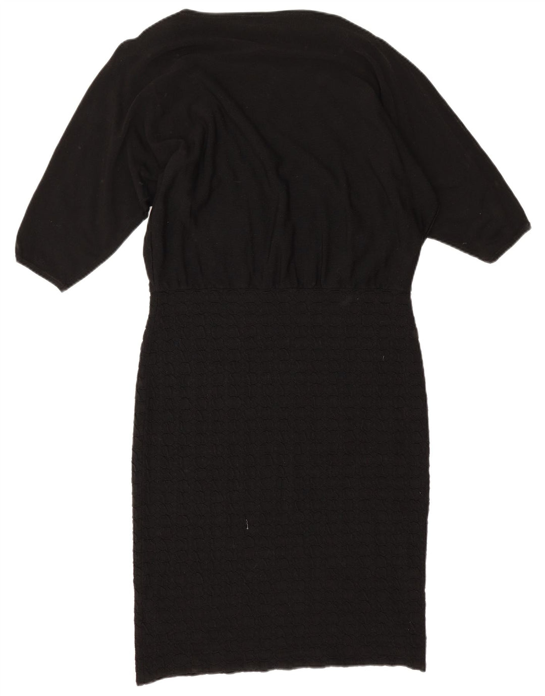 Vestido bainha grande feminino Phase Eight Reino Unido 16 grande viscose preta