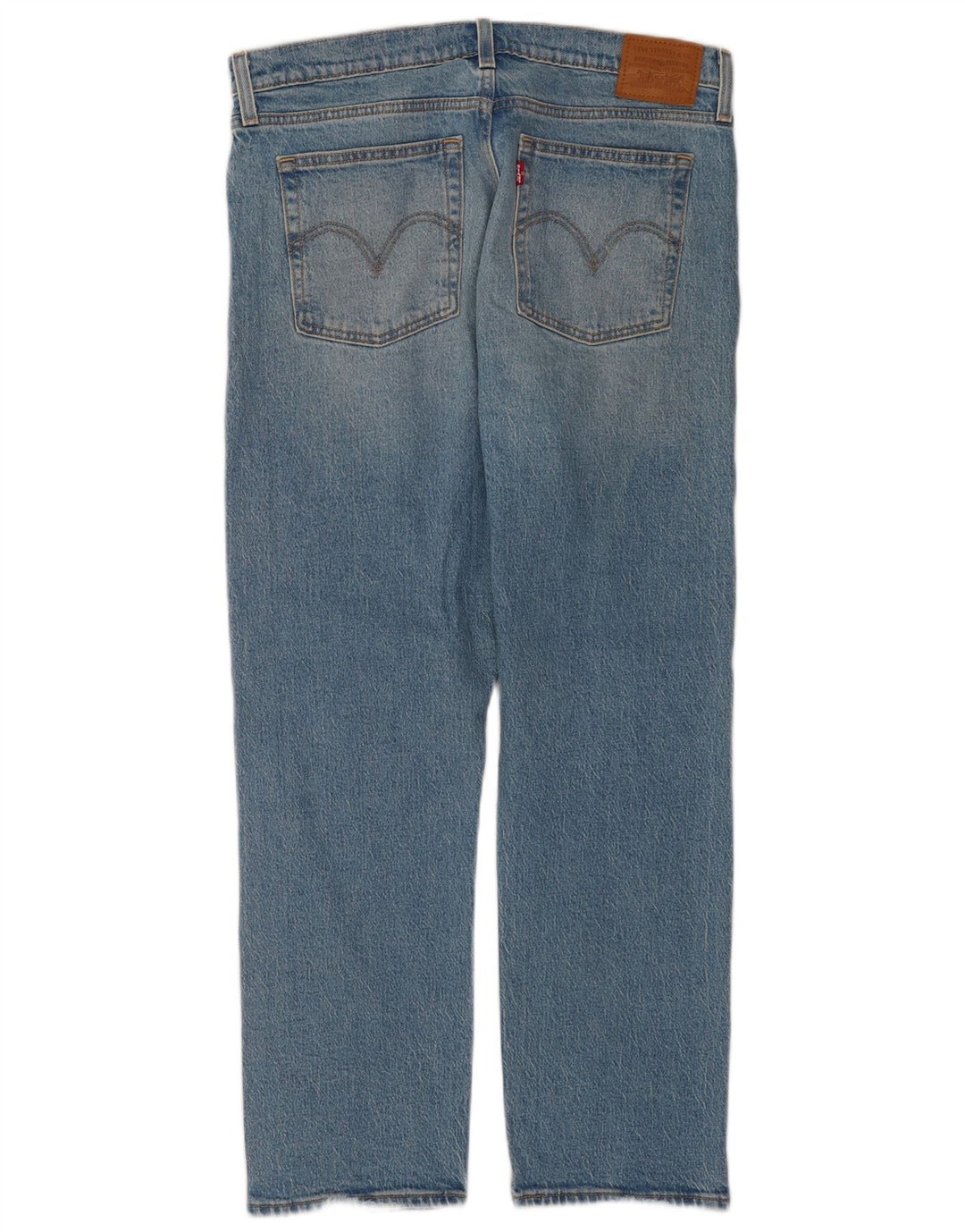 Calça jeans feminina Levi's Wedgie Straight W31 L28 azul algodão