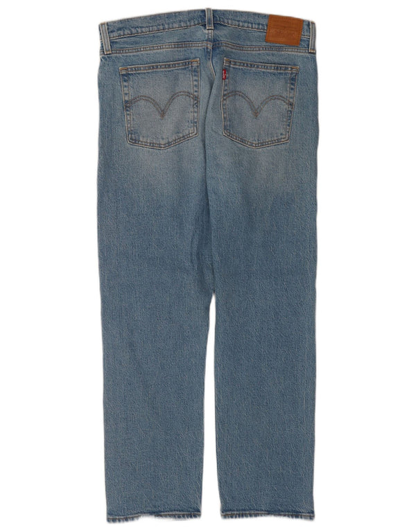 Calça jeans feminina Levi's Wedgie Straight W31 L28 azul algodão