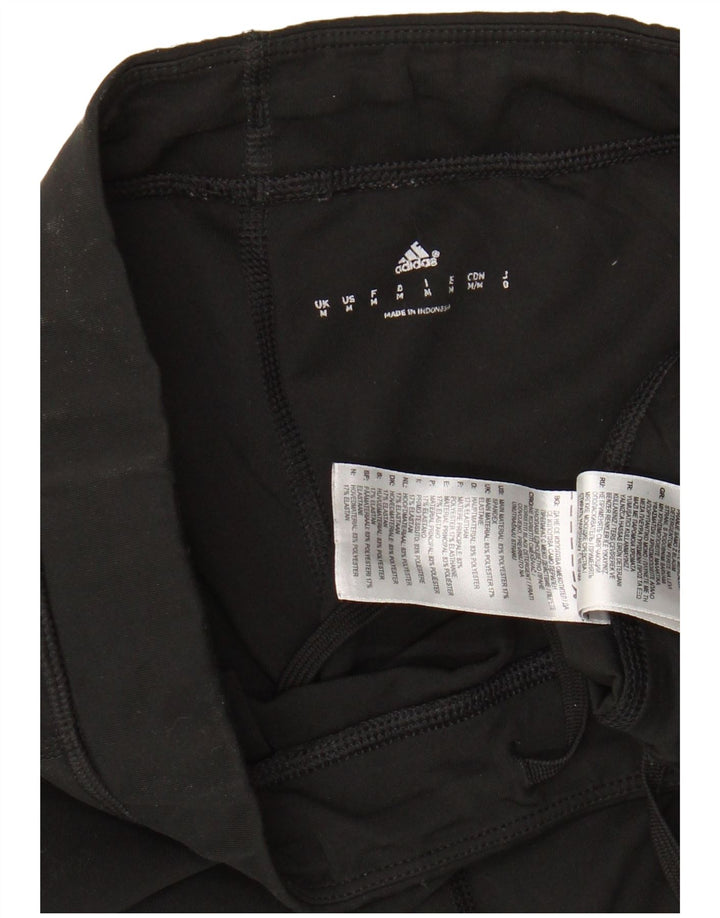 Leggings Adidas Femininas UK 12 Médio Poliéster Preto