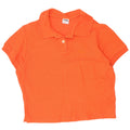 Camisa Polo Feminina Fila Crop IT 44 Médio Laranja