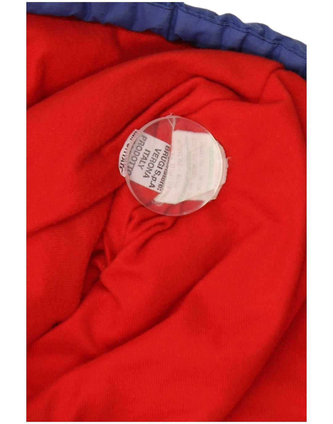 Jaqueta de esqui vintage masculina gráfica pulôver UK 42 XL azul poliamida