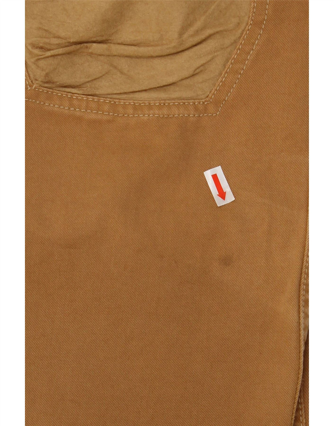 JECKERSON Mens Straight Casual Trousers W36 L33 Brown Cotton Vintage Jeckerson and Second-Hand Jeckerson from Messina Hembry 