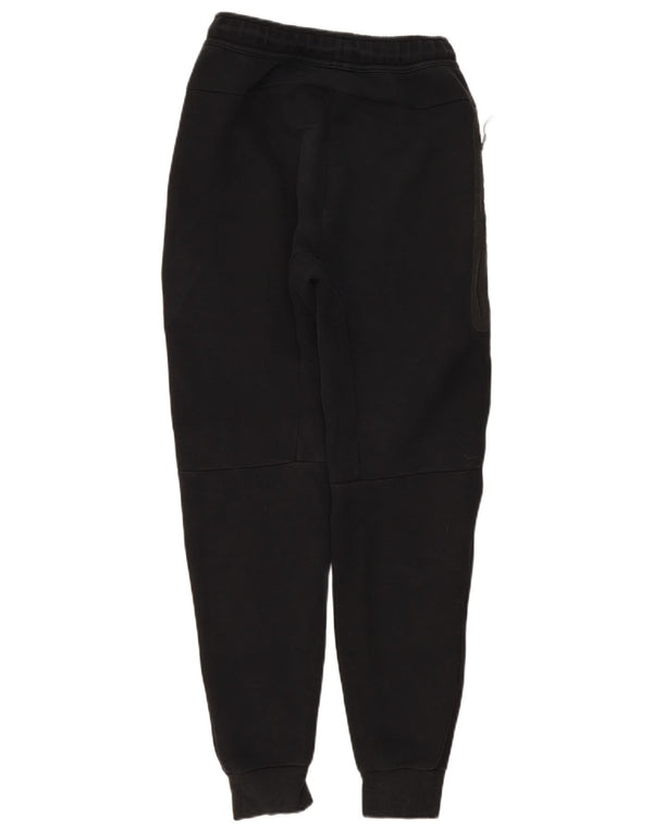 Nike Mens Treino Calças Joggers Pequeno Algodão Preto