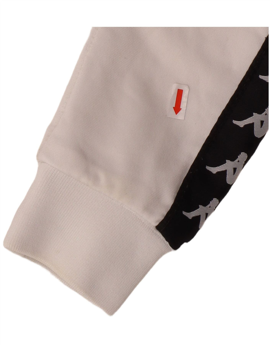 KAPPA Girls Graphic Tracksuit Top Jacket 11-12 Anos Pequeno Branco