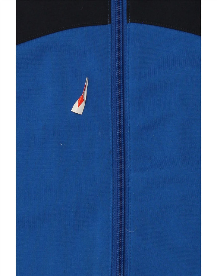 Adidas Meninos Graphic Tracksuit Top Jacket 13-14 Anos Azul Colorblock