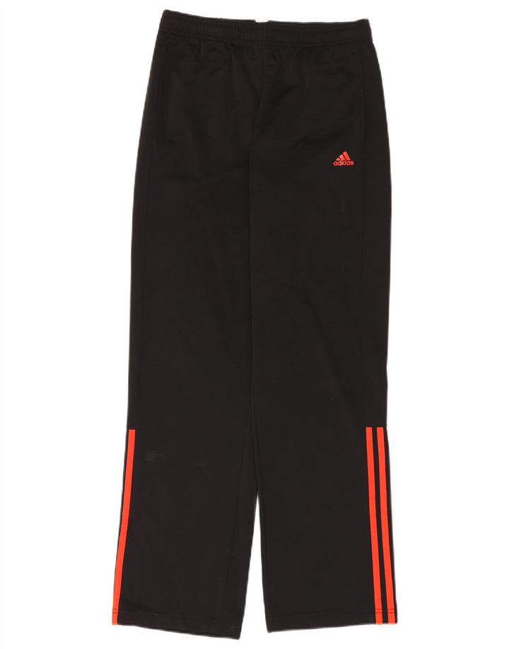 Calças de treino Adidas meninos 13-14 anos preto poliéster