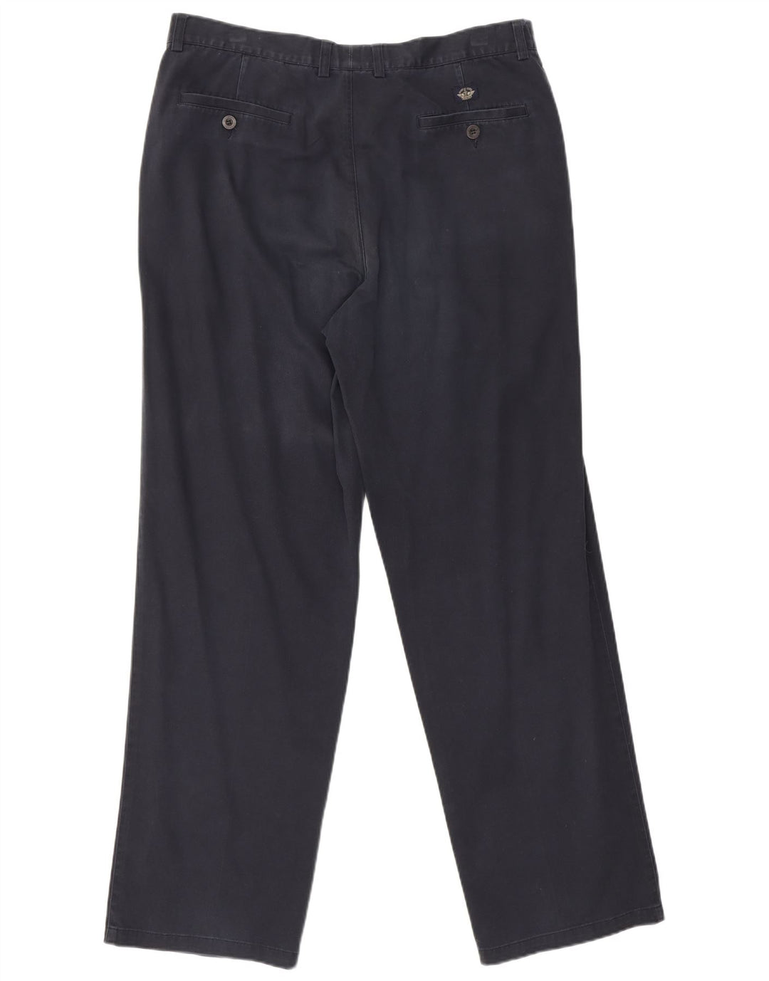 Calças Dockers masculinas retas Chino W36 L32 azul marinho