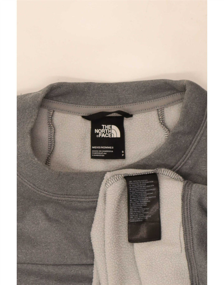 Moletom masculino The North Face pequeno poliéster cinza