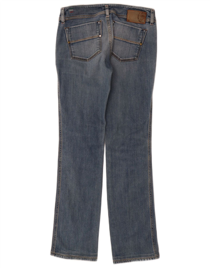 Diesel Feminino Reckfly Straight Jeans W27 L32 Azul Algodão
