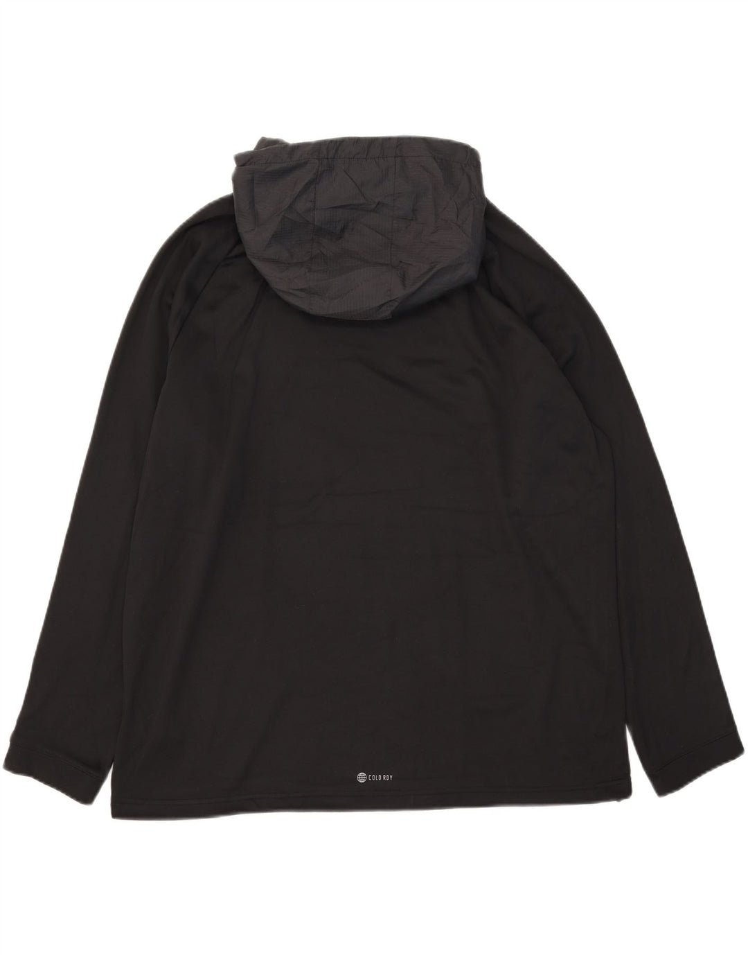 Adidas Mens Aeroready Hoodie Jumper 2XL Poliéster Preto