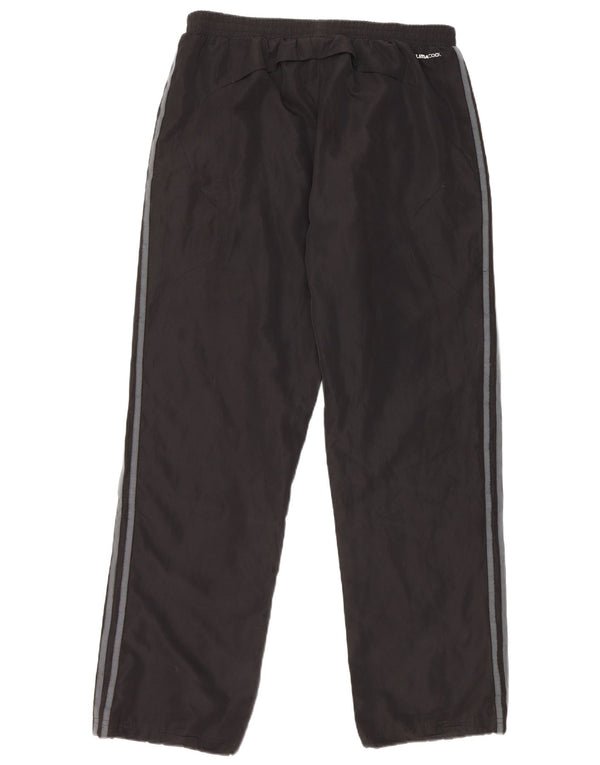 Calça de treino masculina Adidas Climacool médio preto colorblock poliéster