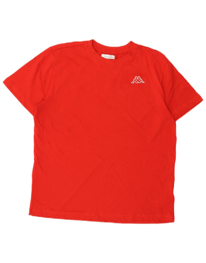 Camiseta masculina Kappa Top grande algodão vermelho