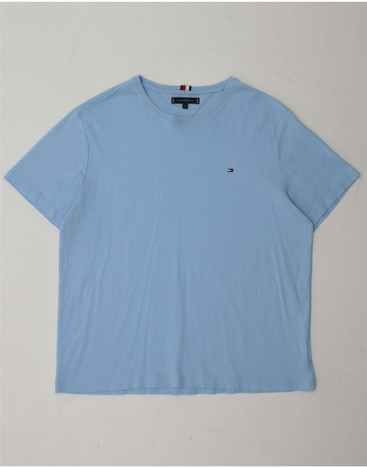 TOMMY HILFIGER Camiseta masculina Top 2XL Algodão Azul