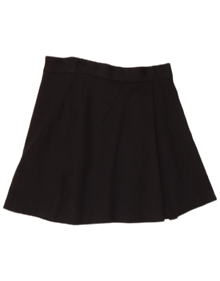 Mini saia feminina Benetton W32 grande preta