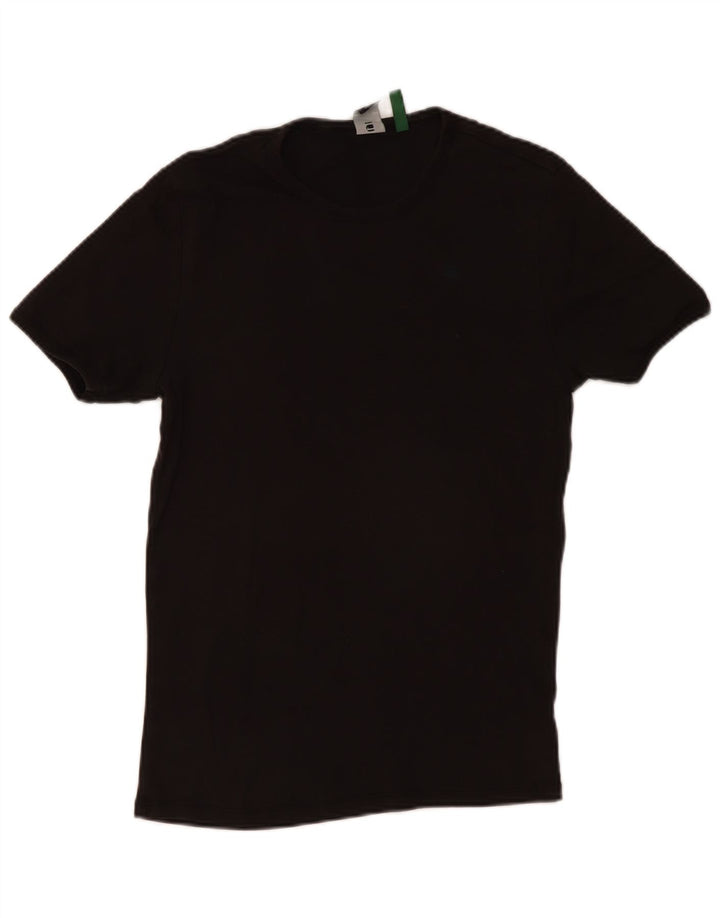 Camiseta masculina G-STAR Top médio algodão preto