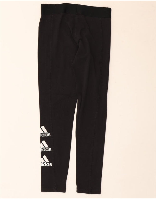 Leggings Adidas Feminino UK 12/14 Médio Preto