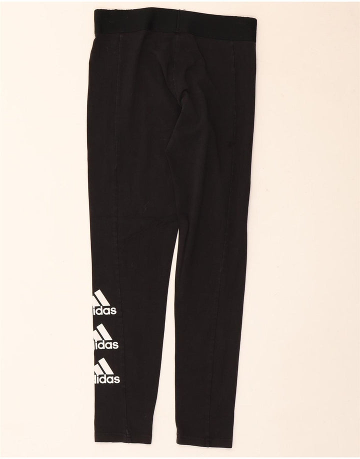 Leggings Adidas Feminino UK 12/14 Médio Preto