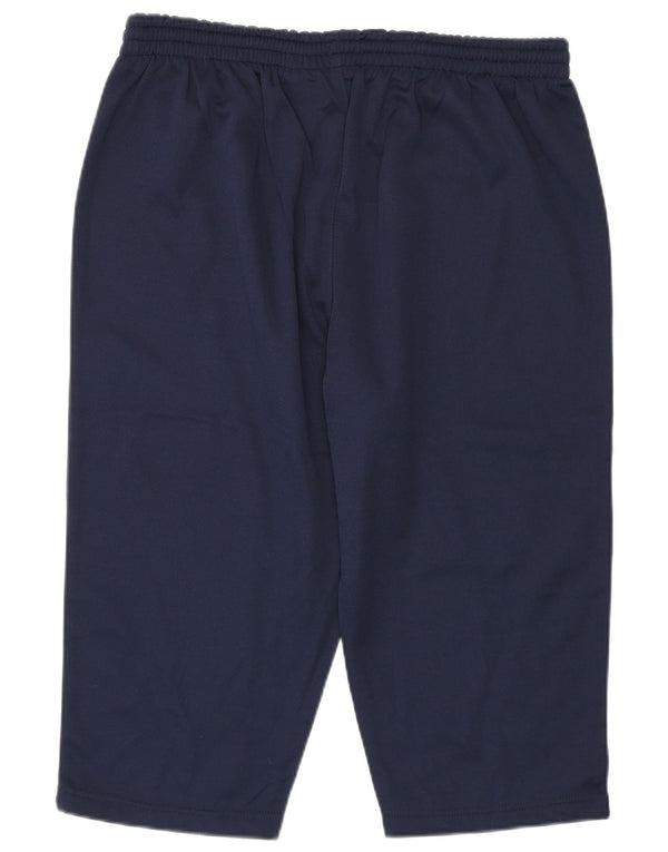 Calça de treino feminina KAPPA Capri UK 18 XL azul marinho poliéster