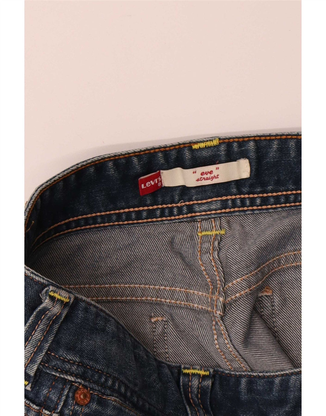 Jeans feminino Levi's Eve Straight W34 L27 Azul