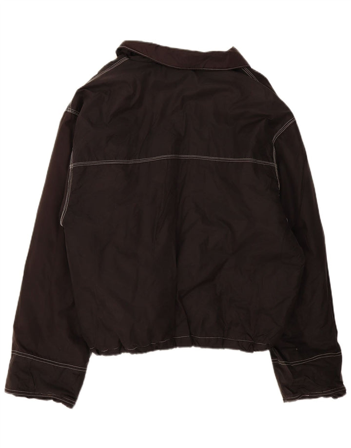 Jaqueta bomber masculina vintage UK 42 XL preta